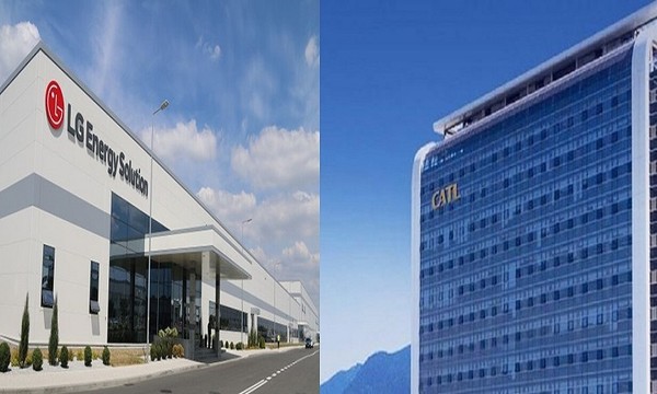 국내와 중국 배터리업계를 주도하는 LG에너지솔루션과 CATL이 해외 시장 점유율을 놓고 치열한 경쟁을 예고했다. 사진=각 사 제공