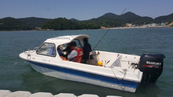 동력수상레저기구 조종면허 실기 시험 (사진제공 = 여수해양경찰)