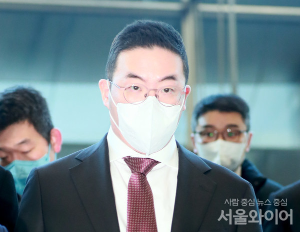 구광모 LG그룹 회장이 신년인사회에 참석하고 있다. 사진=서울와이어 DB