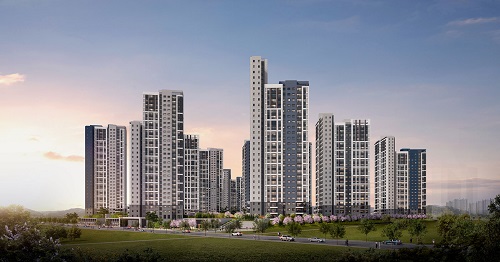 '음성 우미린 풀하우스' 투시도.