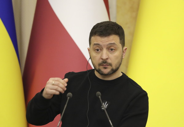 볼로디미르 젤렌스키 우크라이나 대통령이 시진핑 국가주석을 초청했으나 중국이  받아들일지는 불투명하다 (사진 EPA=연합뉴스)