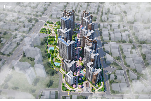 금호건설이 봉명3구역 주택재개발정비사업 도급계약을 체결했다. 사진=금호건설 제공