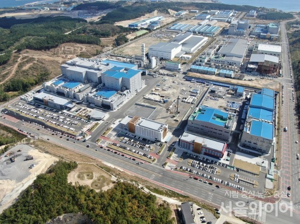                              포항 영일만산단에 조성된 에코배터리 포항캠퍼스 전경.
