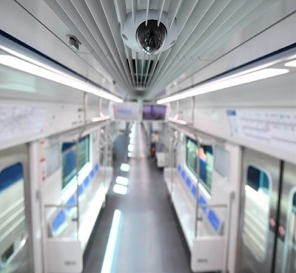 수도권 전동열차 객실 CCTV. 사진=코레일 제공