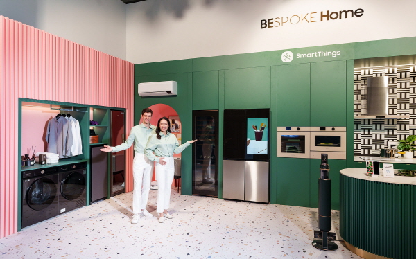 비스포크 가전의 커넥티드 익스피리언스 존. 사진=삼성전자 제공
