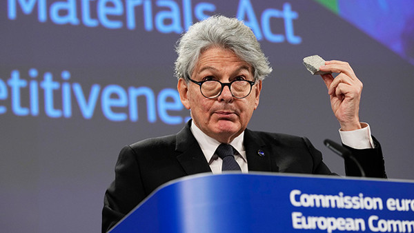 티에리 브르통 유럽연합(EU) 내부시장 담당 집행위원. 사진=AP/연합뉴스