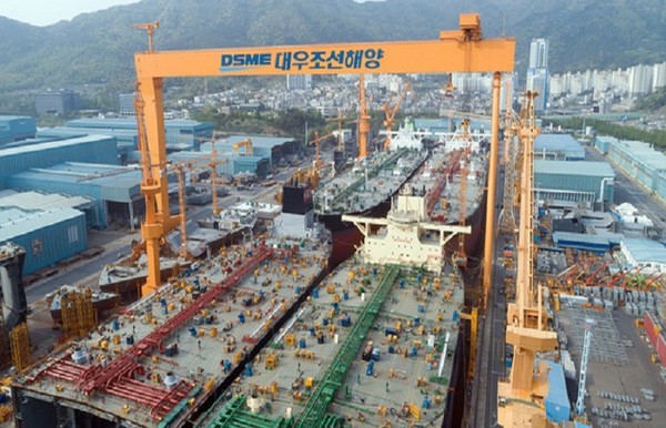 대우조선해양이 2020년 한국형 차기 구축함(KDDX)사업 불공정 수주와 관련 국민감사를 청구했다. 사측은 이와 관련해 HD현대중공업이 해당 사업을 수주하는 과정에서 위법성과 적법성에 대한 진상 조사가 필요하다는 입장이다. 사진=대우조선해양 제공 