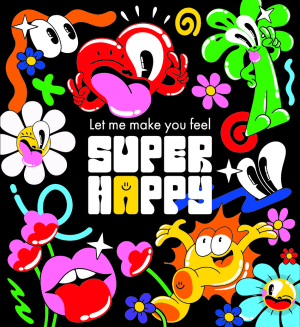 롯데백화점이 5월 말까지 ‘슈퍼해피’를 테마로 일러스트 작가 해티 스튜어트와 함께 전 점을 꾸미고 주요 점포에는 포토존과 체험존을 조성한다. 사진=롯데백화점 제공