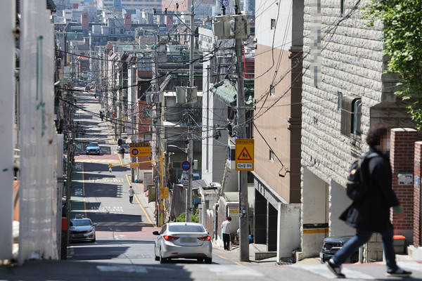 지난 19일 오후 서울 강서구 화곡동 빌라 밀집 지역의 모습. 사진=연합뉴스 제공
