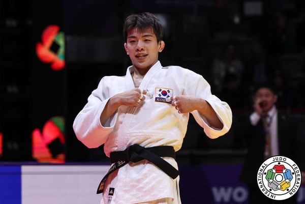 2023 세계유도선수권 대회에서 -60kg 체급 3위로 동메달을 획득한 이하림 한국마사회 선수의 모습. 사진=한국마사회 제공