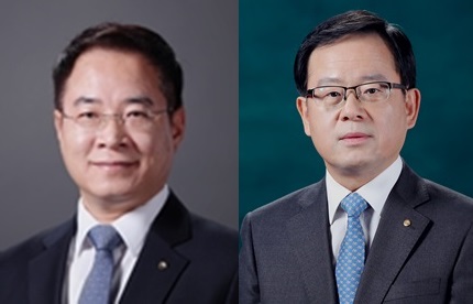 우리금융지주 자회사대표이사추천위원회는 이석태 국내영업부문장(좌측)과 조병규 우리금융캐피탈 대표를 최종 후보로 선정했다. (사진=우리금융지주 제공)