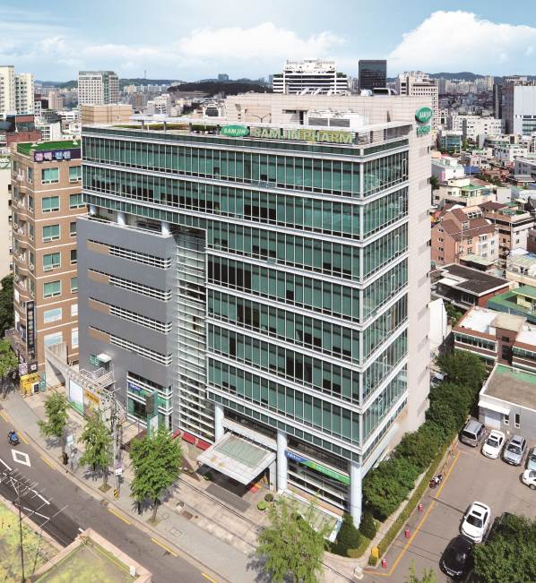 삼진제약 본사 전경. 사진= 삼진제약 제공