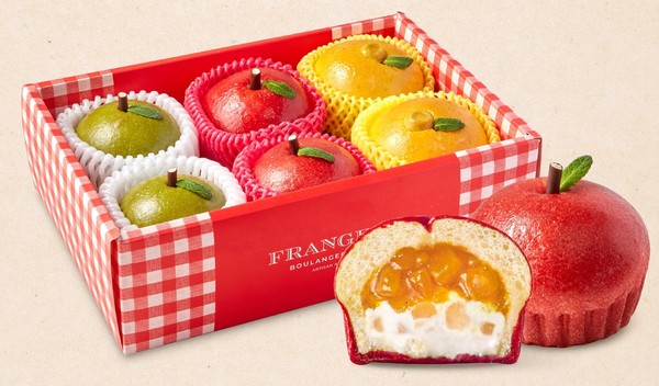 이랜드이츠 베이커리 브랜드 ‘프랑제리‘가 롯데월드몰과 롯데백화점 본점에서 팝업스토어를 오픈한다. 사진은 프랑제리 과일빵 선물세트. 사진=이랜드 제공