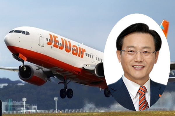 김이배 제주항공 대표가 FSC를 위협할 만큼 몸집을 키우며 광폭행보를 이어가고 있다. 사진=제주항공 제공