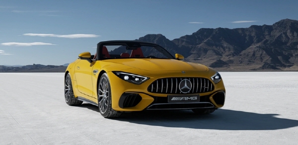 메르세데스-AMG SL 63 4MAITC+ 선샤인 컬러. 사진=메르세데스-벤츠 코리아 제공