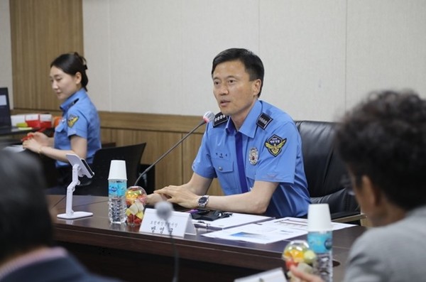 사진설명 : 방영구 보령해양경찰서장