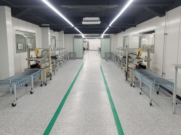 뷰티 디바이스 전문 생산 시설 ‘에이피알 팩토리’ 내부 모습. 사진=에이피알 제공