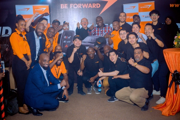 비포워드는 아프리카 탄자니아에서 열린 국제 무역 박람회에서 한국 중고차의 우수성을 알렸다. 사진=비포워드 제공 