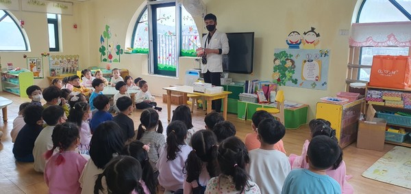 이튼튼 어린이 건강교실 (사진제공 = 화순군)