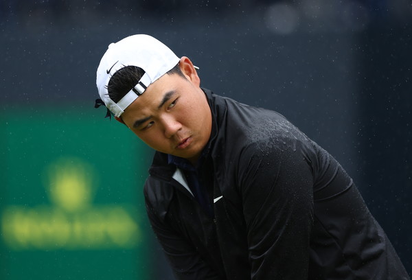 한국 골프의 '영건' 김주형이 메이저 '디오픈' 준우승으로 시즌 상금 70억원을 돌파했다 (사진, EPA=연합뉴스) 