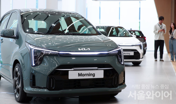 기아는 기업설명회를 열고 매출액과 영업이익을 공개했다. 역대 최대기록을 갱신하는 호실적을 보였다. 사진=서울와이어DB