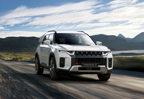 KG모빌리티의 '토레스'. 사진=KG모빌리티 제공