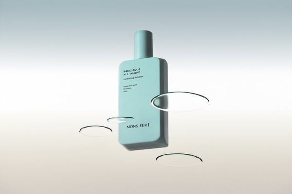 무슈제이 베이직 아쿠아 올인원 제품. 사진=무슈제이 제공