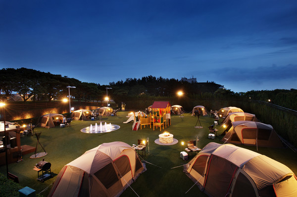 제주신라호텔 캠핑 빌리지.(사진=호텔신라)/서울와이어