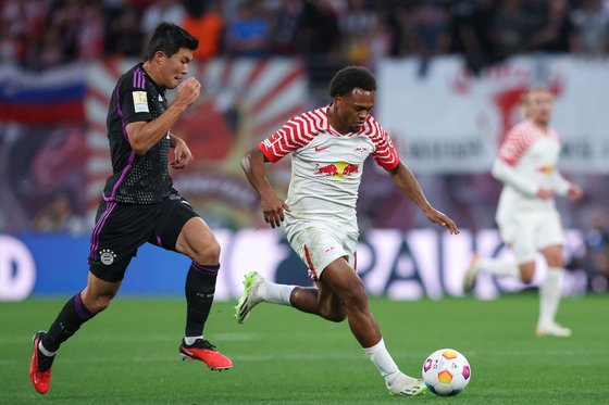 독일 명문 바이레른 뮌헨에서 뛰는 김민재도 라이프치히와의 시즌 6라운드 원정경기 선발로 출전, 풀타임을 소화했다. 사진=연합뉴스 