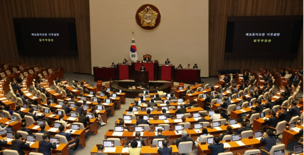 국회는 6일 본회의에서 실손의료보험 청구 과정 간소화를 골자로 하는 보험업법 개정안을 처리했다 사진=연합뉴스
