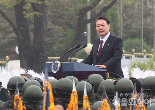윤석열 대통령이 국민들을 비판해서는 안된다며 민생을 강조했다. 사진=서울와이어 DB