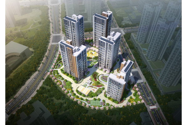 우미건설이 '파주 운정신도시 우미린 더 센텀'의 견본주택을 열었다. 사진=우미건설 제공