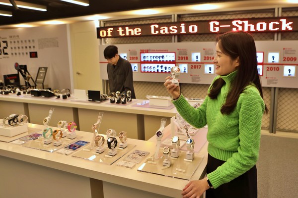 본점 지하 1층에서 진행 중인 지샥 40주년 기념 팝업스토어.(사진=롯데백화점)/서울와이어