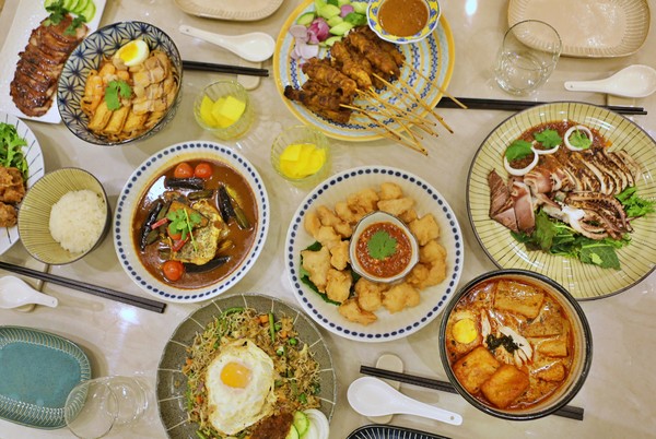 저스틴 플레이버 오브 아시아 대표 메뉴.(사진=롯데백화점)/서울와이어