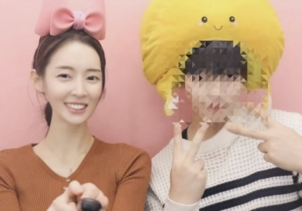 티아라 출신 방송인 아름(왼쪽)과 남자친구 A씨. 사진=아름 인스타그램 캡처