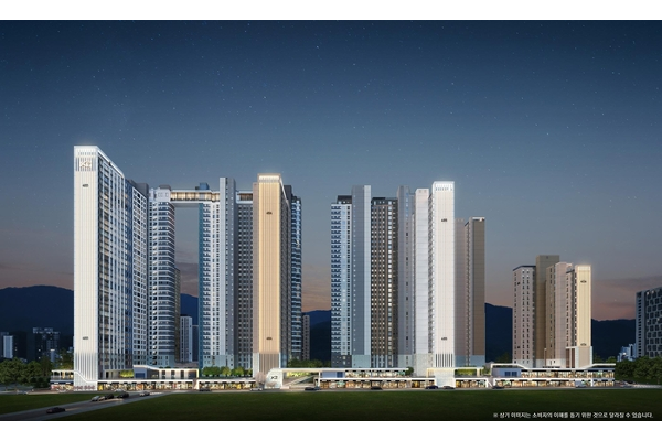 과천 프레스티어자이의 투시도. 사진=GS건설 제공