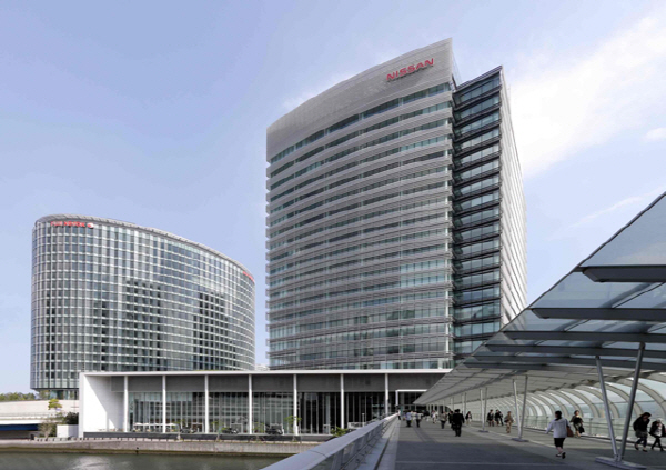 일본 요코하마시에 위치한 닛산 본사. 사진=닛산