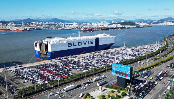 현대차 울산공장 수출선적부두. 사진=현대차그룹 제공