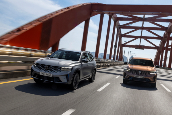 르노 그랑 콜레오스 주행사진. 사진=르노코리아 제공