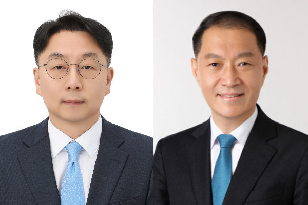 박상진 동원산업 사업부문 대표이사 부사장(왼쪽), 민은홍 스타키스트 CEO 사장. 사진=동원그룹 제공