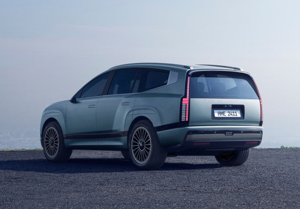 아이오닉 9의 후면부. 사진=현대차