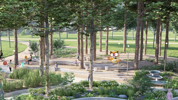 농심 서울국제정원박람회 기업동행정원 조감도.(사진=농심)