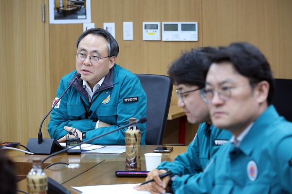 고기동 행정안전부 중앙재난안전대책본부장(사진=연합뉴스)