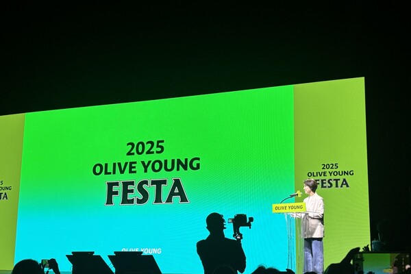 이은정 브랜드크리에이티브 센터장이 발언을 하고 있다. 사진=고정빈 기자