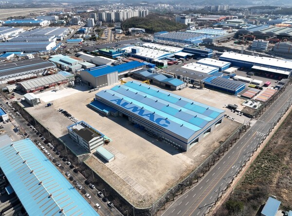 알멕의 합작회사인 AR알루미늄의 사천 주조공장의 전경. 사진=알멕