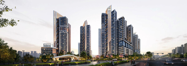 개포주공 6·7단지 투시도. 사진=현대건설 제공