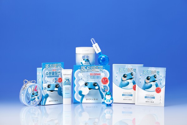 하이트진로의 소주 브랜드 ‘진로’가 다가오는 여름을 앞두고 더모코스메틱 브랜드 ‘햇빛연구소 셀퓨전씨’와 협업을 진행한다. 시진=하이트진로