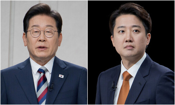 이재명 더불어민주당 대선 후보가 29일 김문수 국민의힘 후보와 이준석 개혁신당 후보 간의 단일화를 기정사실화하면서 그 조건으로 선거비용 대납이 있을 수 있다고 주장했다. 이준석 후보는 이같은 주장을 반박했다. 사진=연합뉴스 