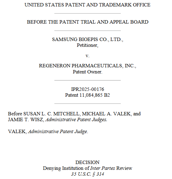 사진=미국 특허청 특허심판원 판결문 발