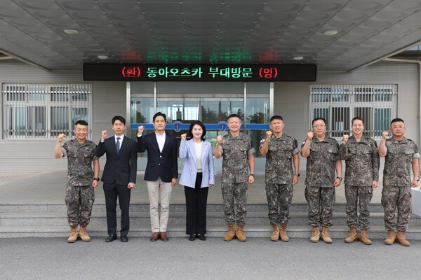 동아오츠카가 ‘호국보훈의 달‘ 맞이 육군훈련소 기념 행사에 포카리스웨트를 지원했다. 사진=동아오츠카